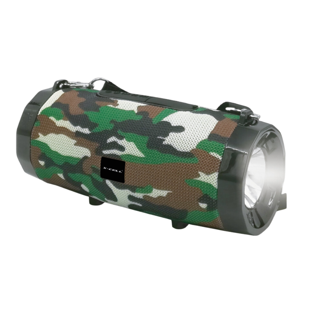 CAIXA DE SOM 20W XC-CP-206 CAMUFLADA