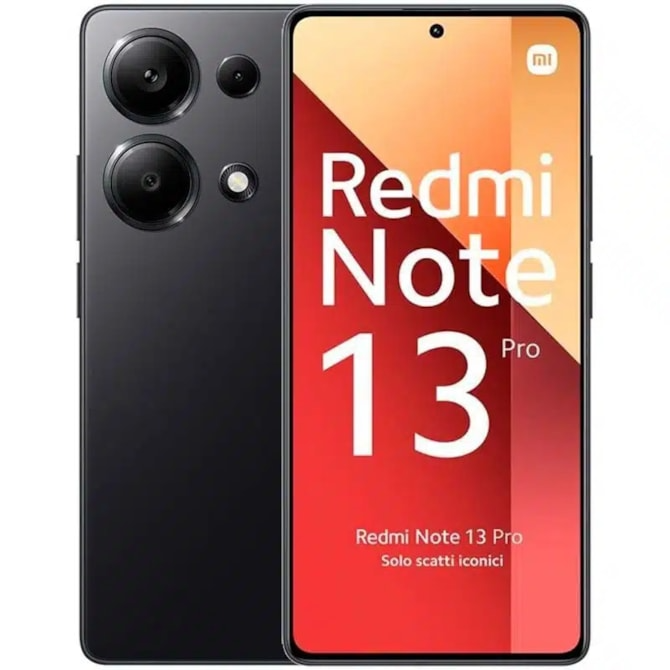 SMARTPHONE REDMI NOTE 13 256/8GB PRETO