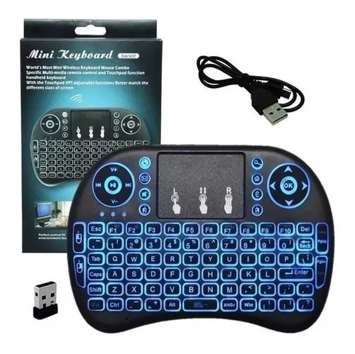 MINI TECLADO TVBOX KEYBOARD SEM FIO TVBOX