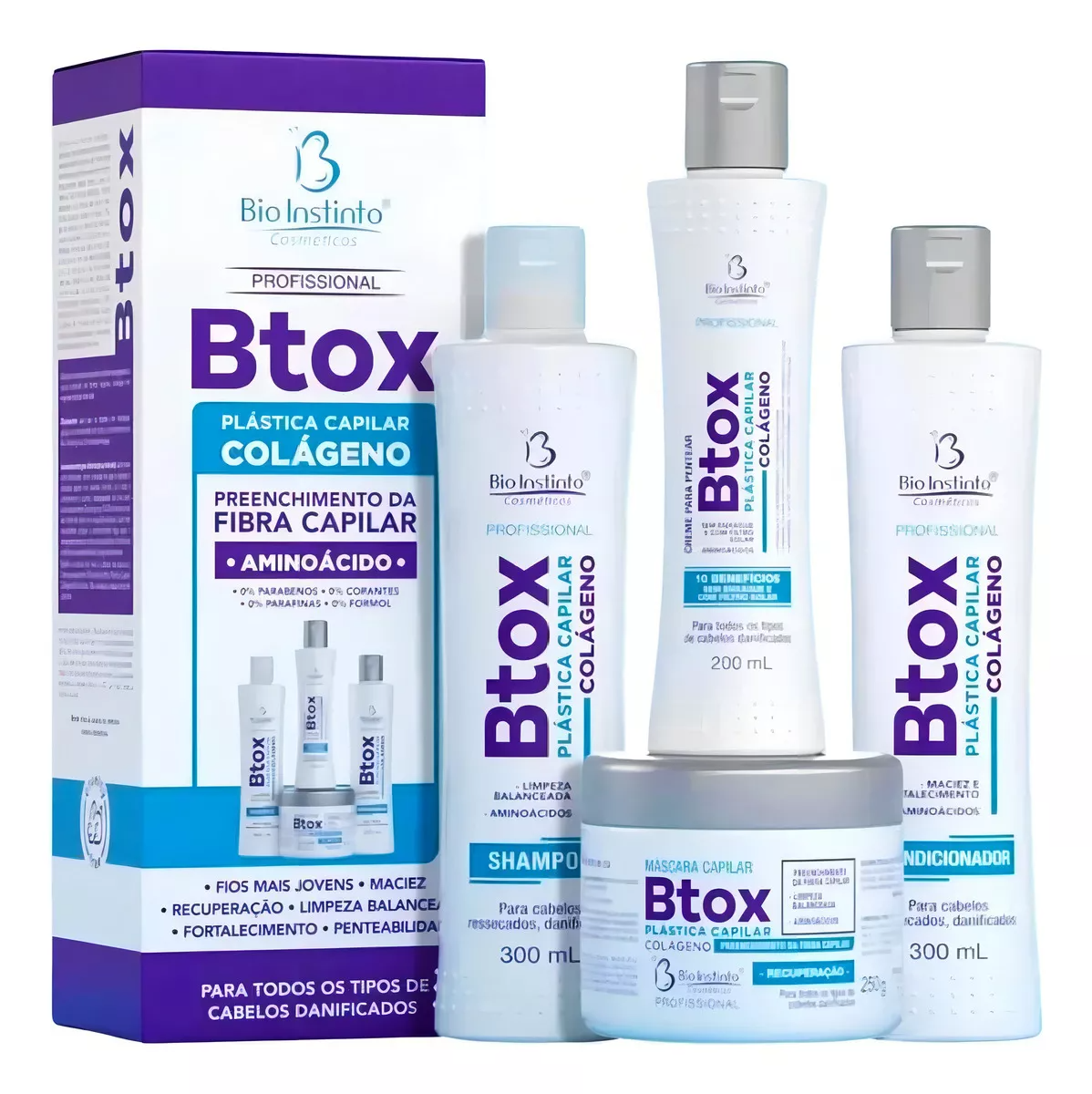 KIT CAPILAR BIO INSTINTO BTOX DE CHUVEIRO