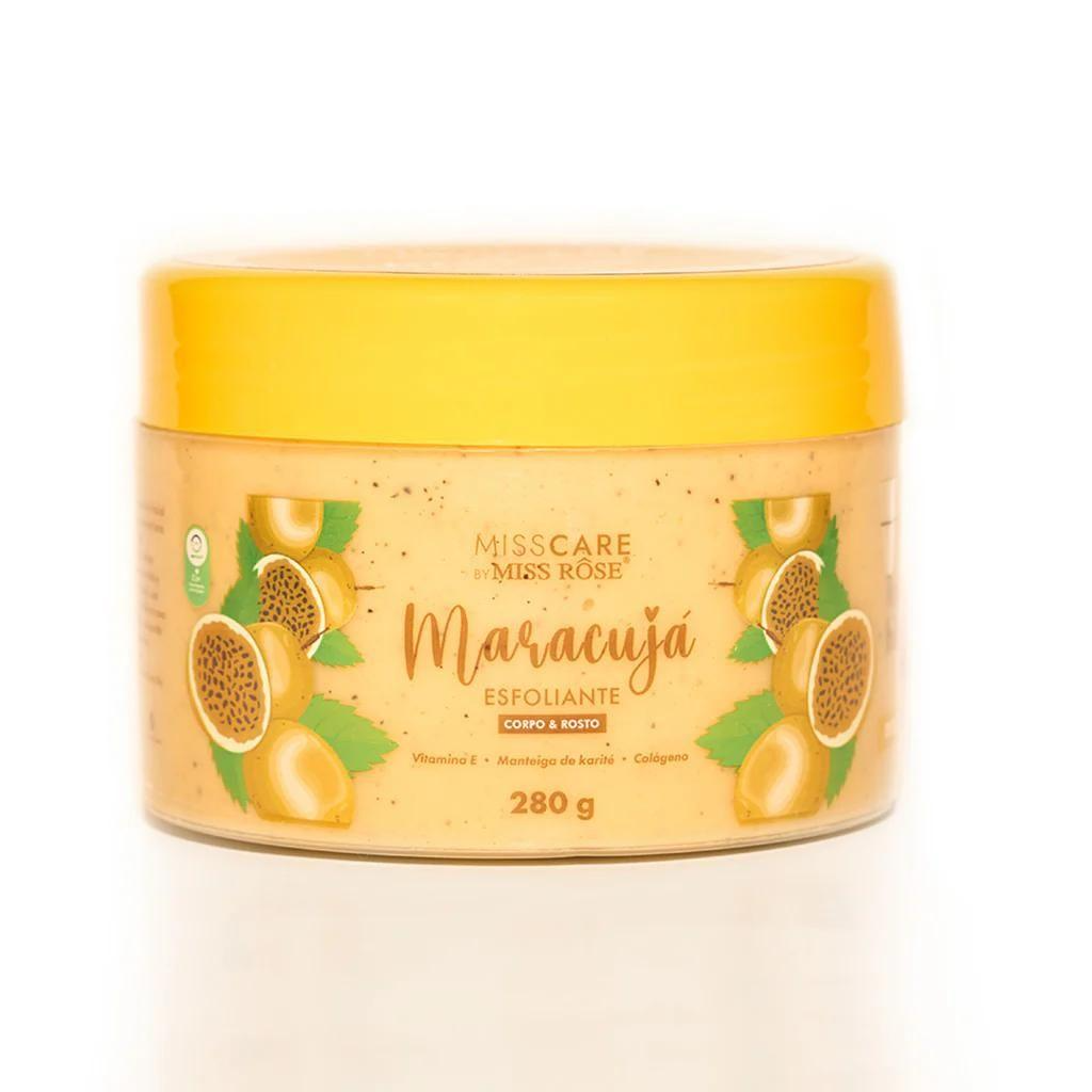 ESFOLIANTE CORPORAL MARACUJÁ 280g - Miss Rôse	