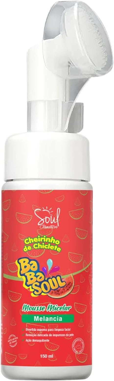 MOUSSE MICELAR CHEIRINHO DE CHICLETE MELANCIA 150ML
