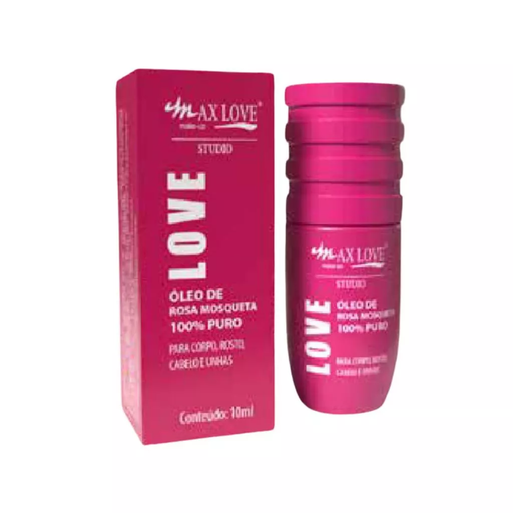 ÓLEO DE ROSA MOSQUETA PURO 10ML - MAX LOVE